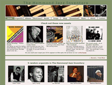 Tablet Screenshot of hammondjazz.net